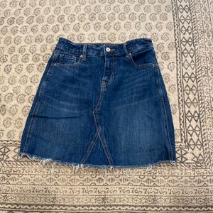 Jean skirt